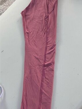 Aeropostale Mauve-Pink Active Leggings with High Waist